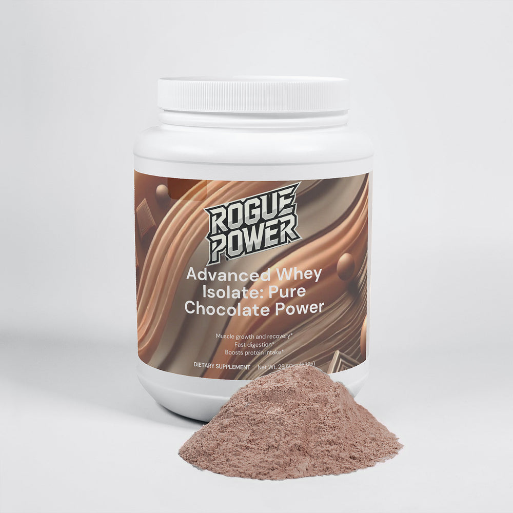 Advanced Whey Isolate: Pure Chocolate Power